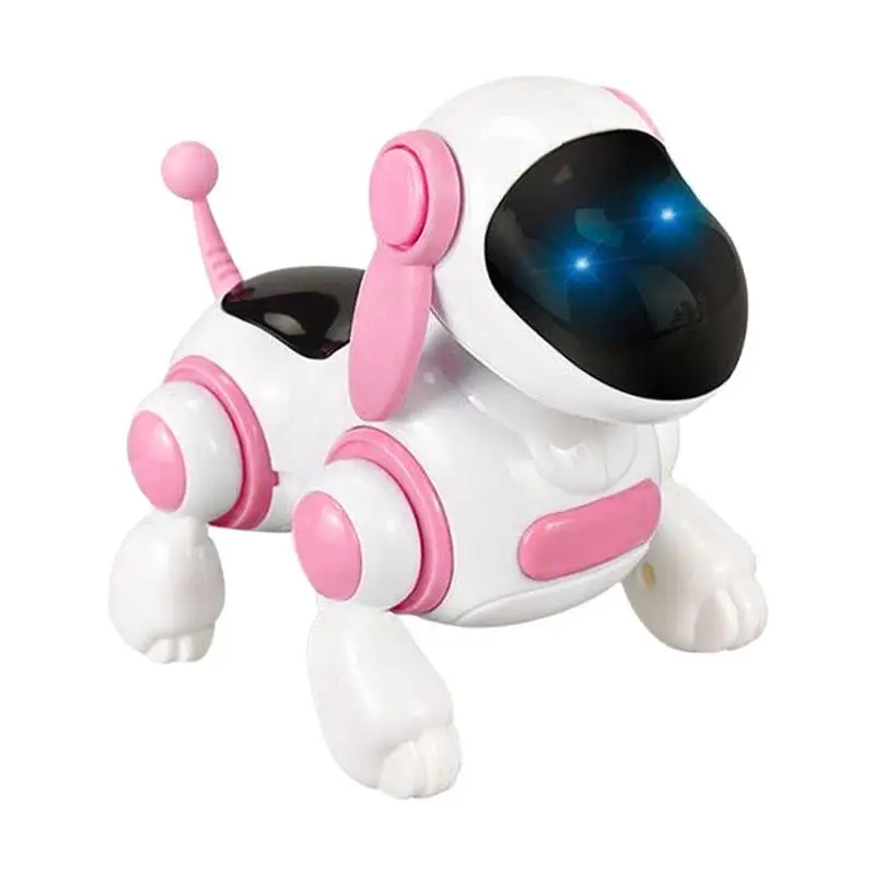 Robot Dog For Kids Walk Electronic Pet Dog Funny Interactive Stunt Puppy With Sound For Kid Child Age 3-7