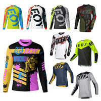 Motorcycle Jerseys Quick Dry Mountain Bike T-Shirt Long Sleeve Downhill Eoyfox Motocross Jerseys MTB shirt Moto Camo Breathable