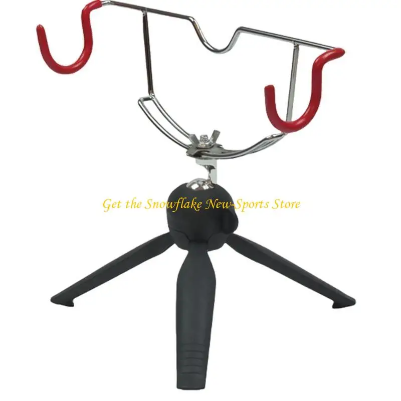 

E56D Rotation Folding Fishing Rod Brackets Adjustable Angles Metal Folding Rod Holder