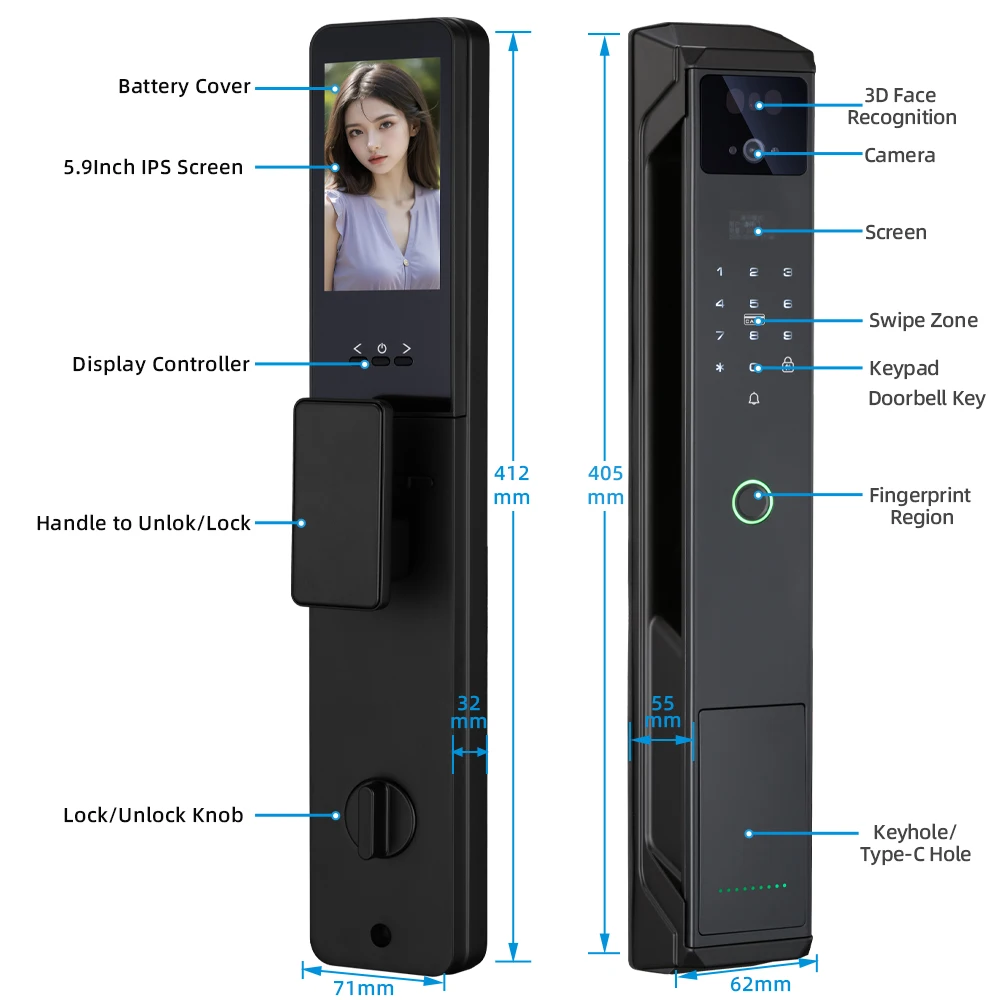 Thumbnail 4 - #33 Ranked Face Recognition Smart Locks Picks in 2026