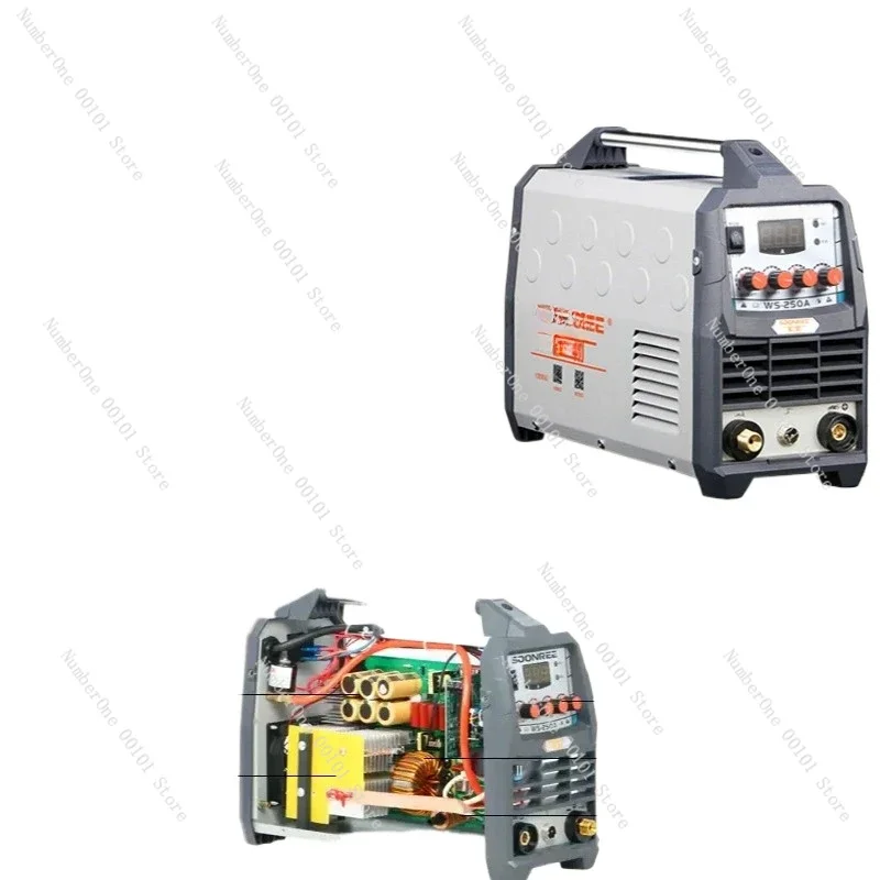 

Portable Welder 220V Power WS-200A 250A Pulse Arc 2 In 1 Professional Argon Gas Welding Welding Machine