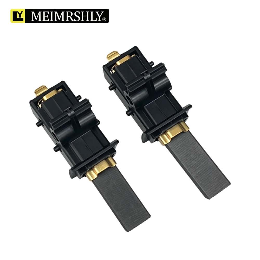 Washing Machine Motor Carbon Brush with Holder Assembly, Drum Washer Motor Carbon Brush, Home Appliance Replacement Repair Parts