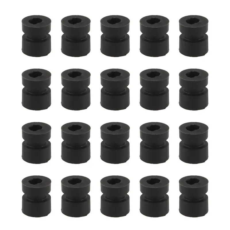 A98Z 20Pcs M3 Anti Vibration Rubber Damper Balls For FPV F4 F7 Flight Controller Soft Mount Shock Absorption Balls V2