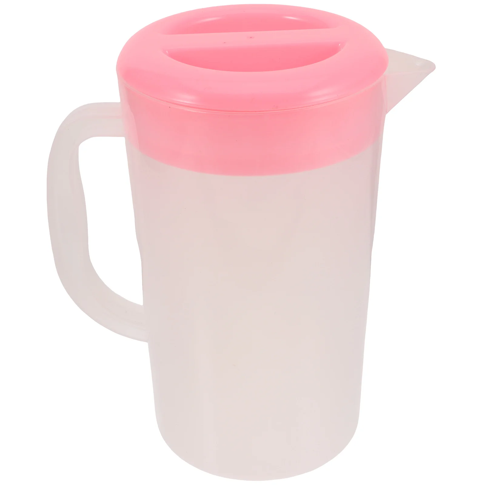 

Большой емкости термостойкий пластиковый кувшин для напитков с белой крышкой, чайник для сока для домашней вечеринки, пикника, кувшин для воды с крышкой