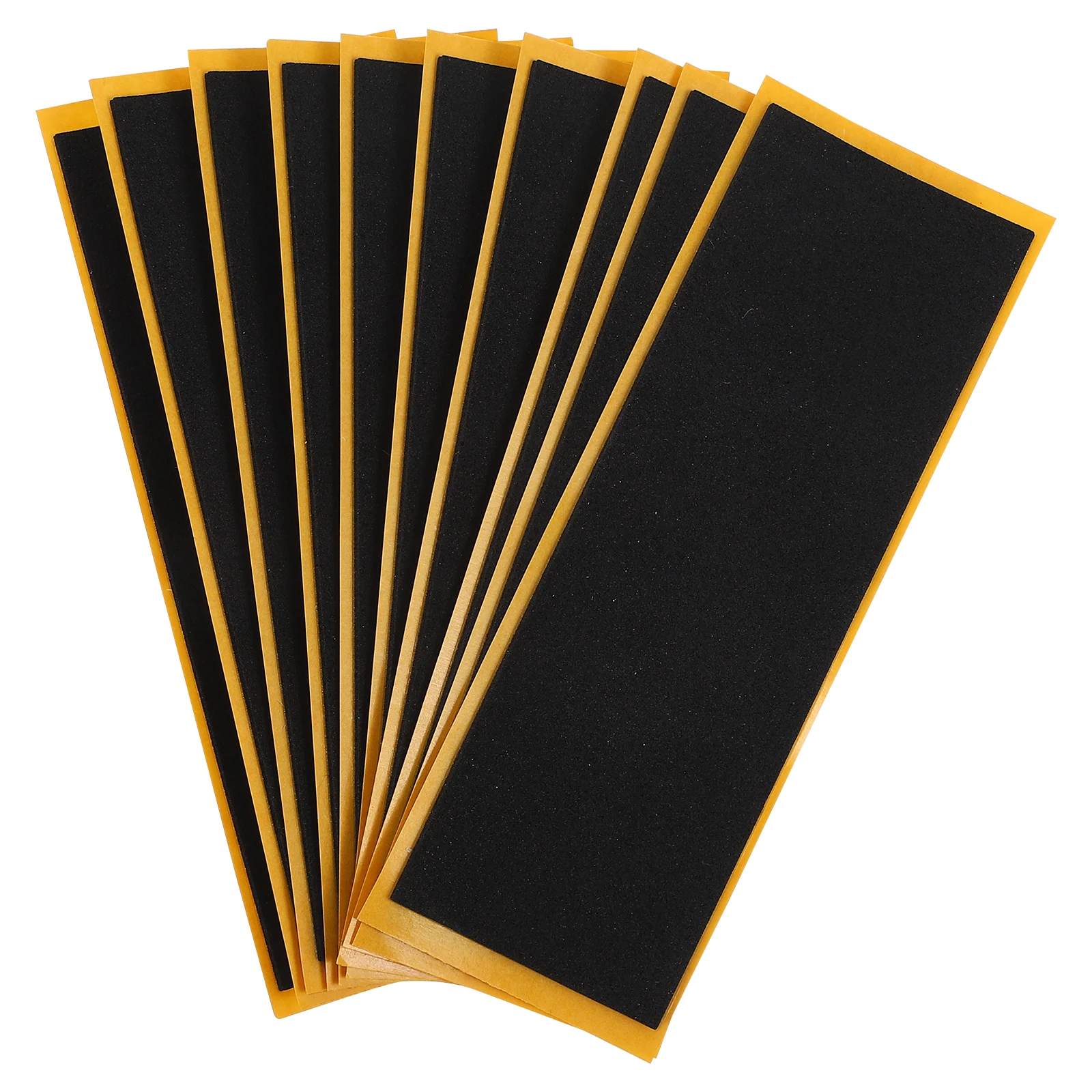 

10pcs Finger Skateboard Anti-slip Stickers Mini Toy Child Safe Sponge Plastic Practical Accessory skateboard