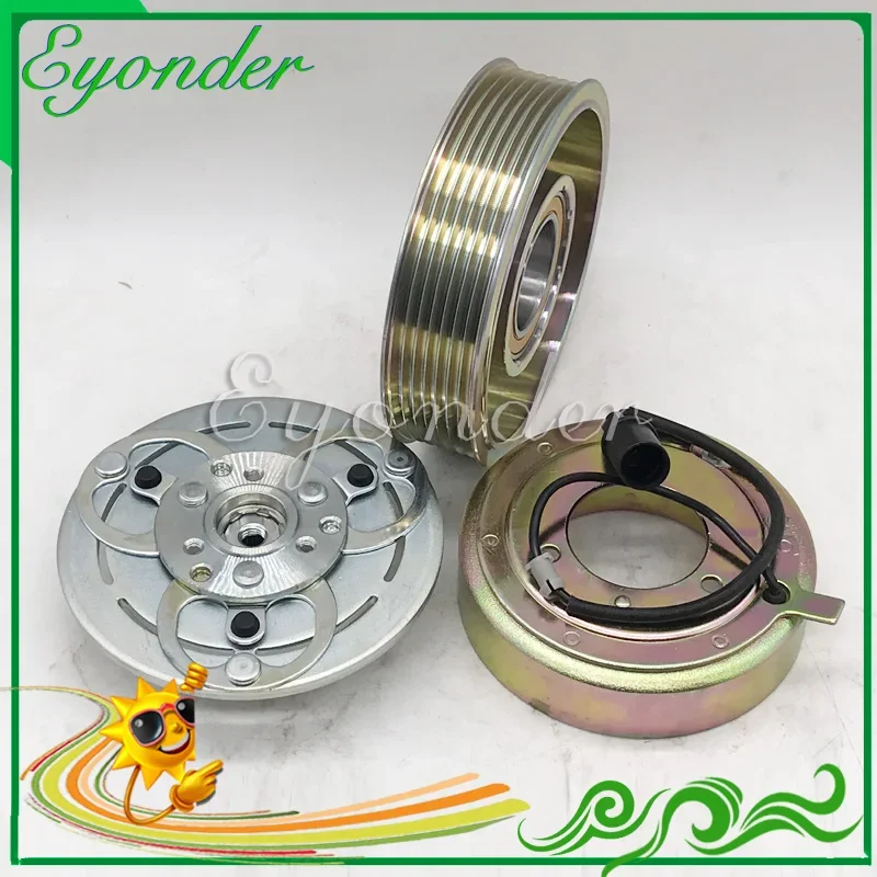 

A/C AC Air Conditoning Compressor Electromagnetic Magnetic Clutch Pulley dks-15d PV7 for Mitsubishi Triton ML 3.5L V6 6G74 06-09