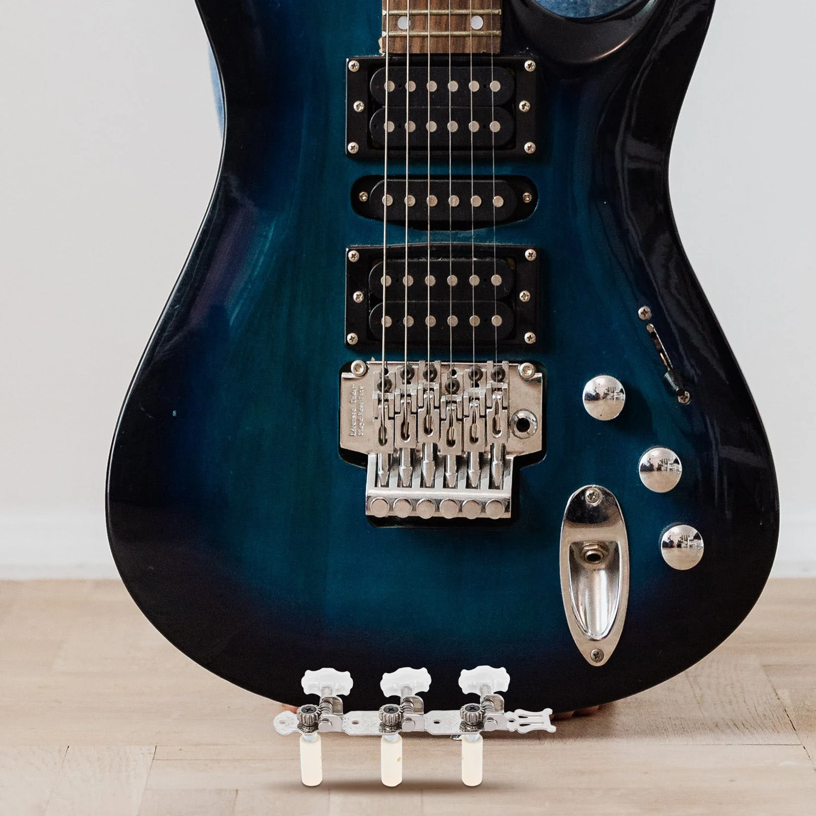 

Classical Tuning Pegs Metal Plastic Adjustable Folk Acoustic Guitar Tuner Replacement Keys 3L Wide Compatible Guitar