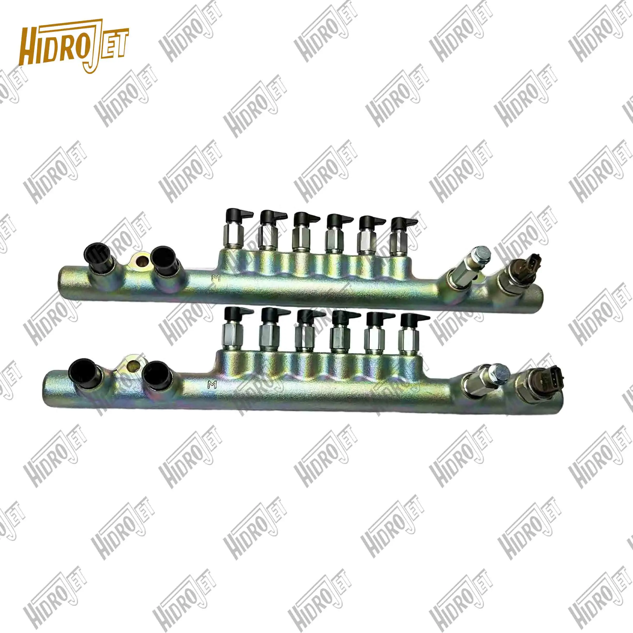 HIDROJET PC400-7 Pc450-8 Conjunto de riel común de motor de confianza original 6217-71-1211 Pc400-8 Riel común de combustible