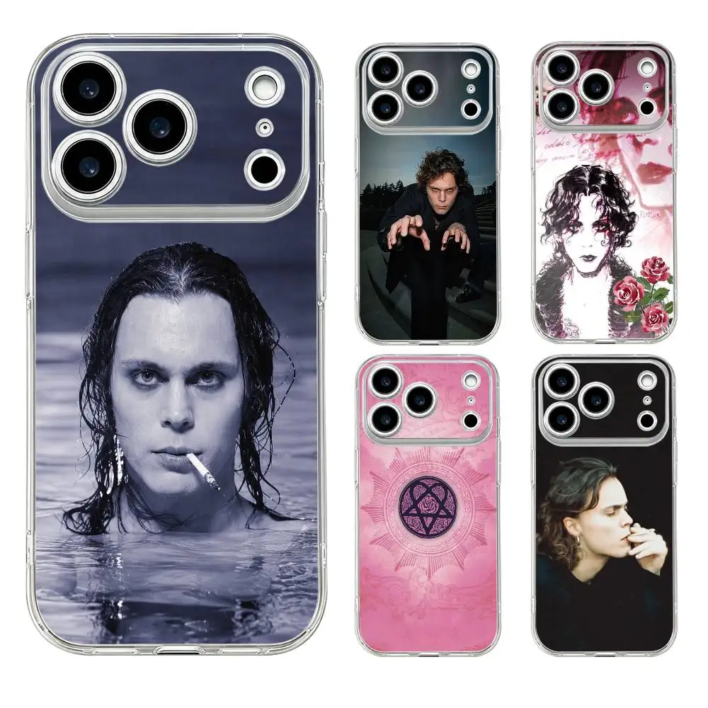 ville valo Phone Case for iPhone 17 16 15 11 12 13 14 Plus 15 ProMax  Pro 16e Ultra Thin Clear TPU Cover Bag
