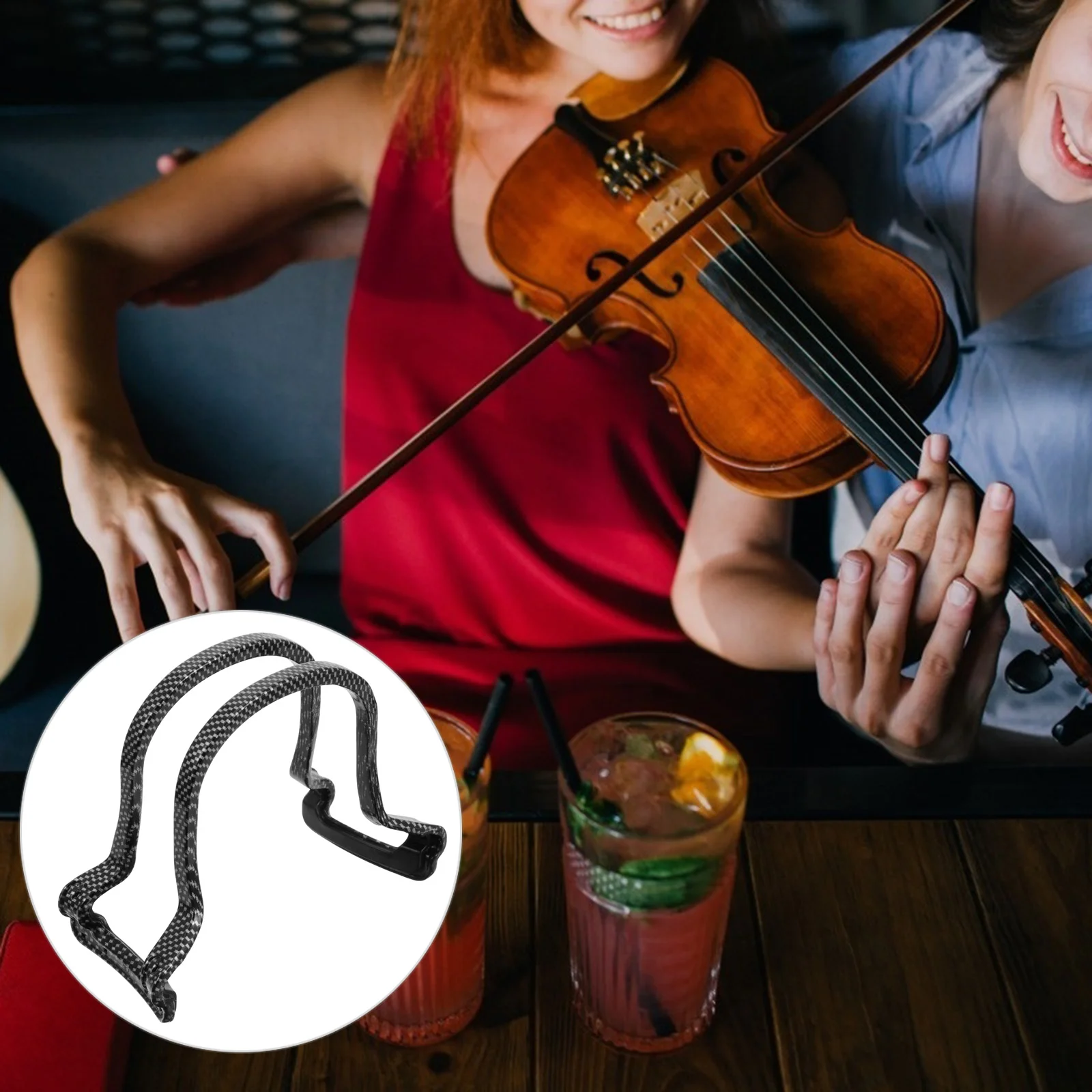 

Straight Bow Posture Corrector Training Tool for Violin Beginner Adjustable Self Practice Guide Lightweight