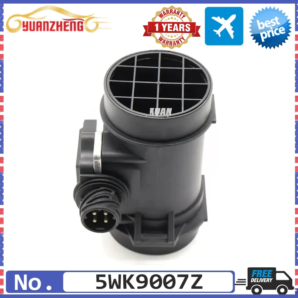 

Датчик массового расхода воздуха 5WK9007Z для BMW E34 E36 E39 320i 520i 5WK9007 13621730033 1730033 6106083 SX 20936756 9011201