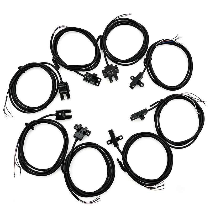 10Pcs U‑Groove Photoelectric Switch Sensor EE‑SX670 EE‑SX671‑WR EE‑SX672 EE‑SX672P EE‑SX674P NPN PNP Photo Interrupter