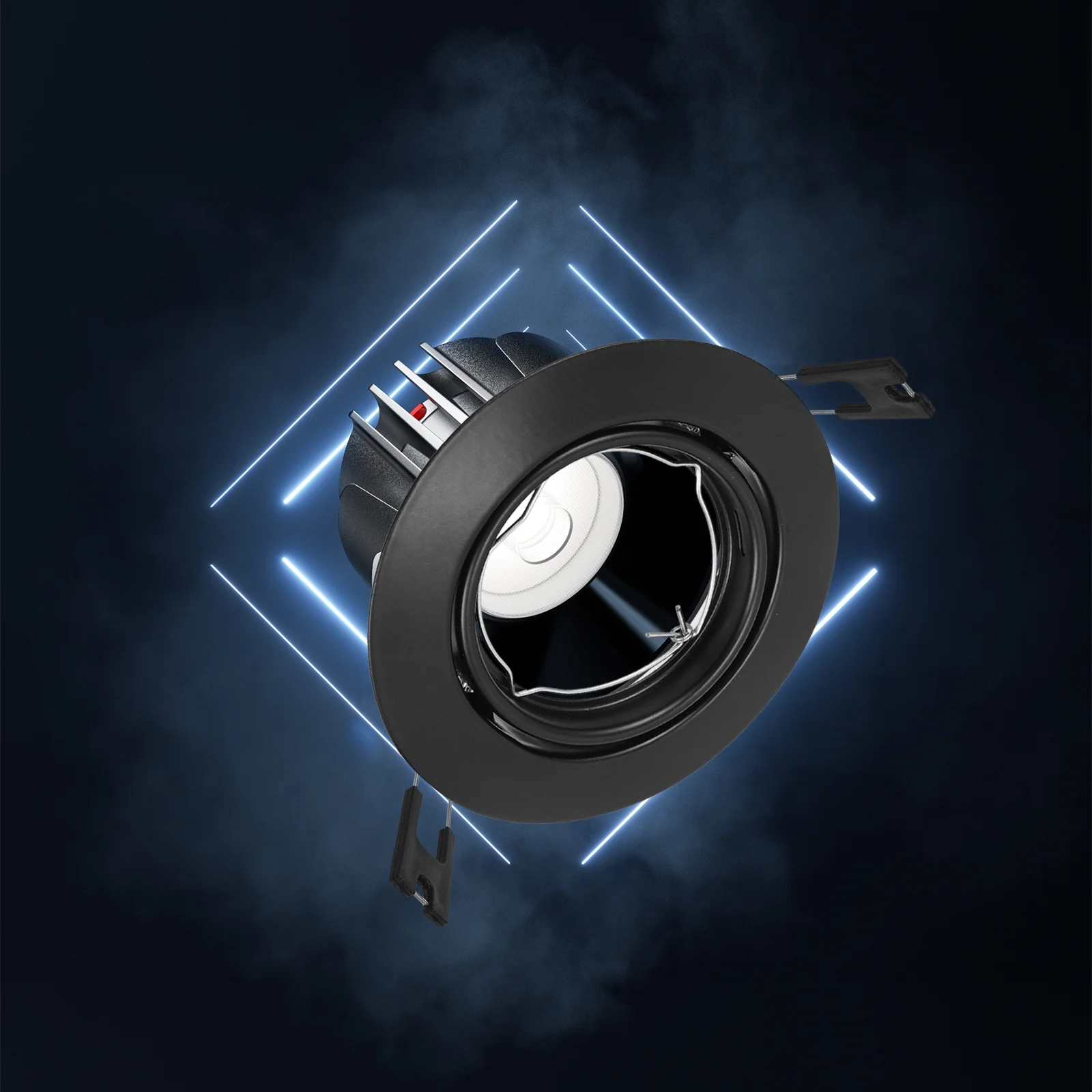 100 قطعة مقاطع الضوء راحة قوية الربيع الاحتفاظ المشبك ل النازل لوحة مصباح التحديثية ملحق لوحة ضوء الربيع كليب #6