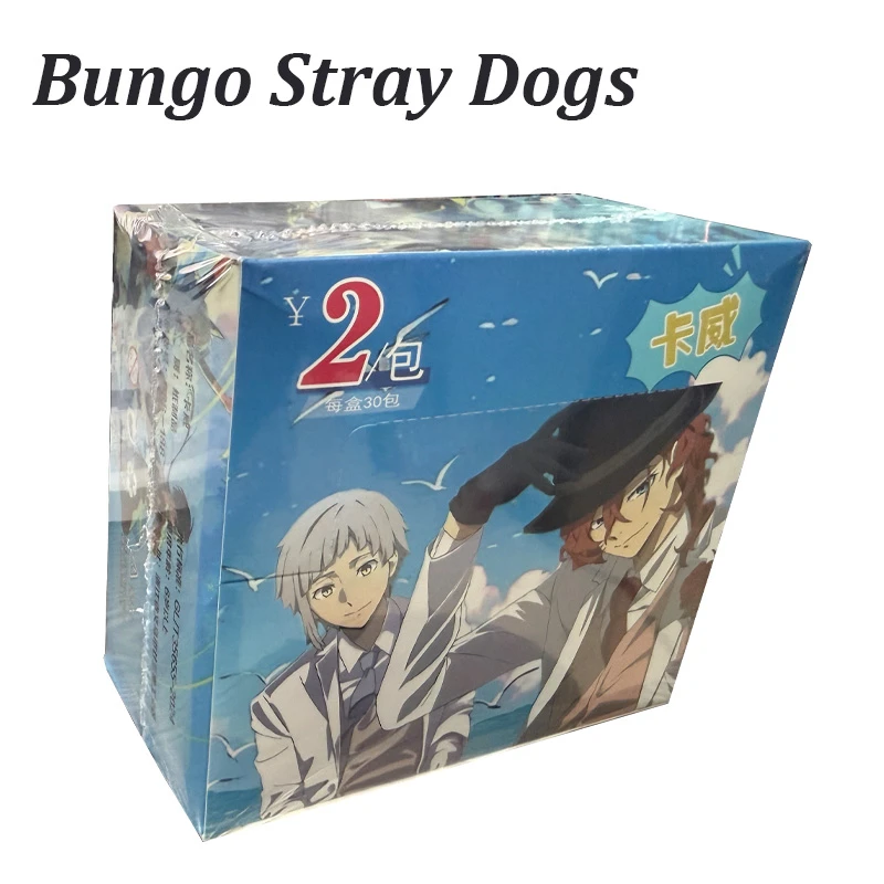 Bungo Stray Dogs Cards Deluxe Collection Cards 2 Yuan Pack Thickened Cards Anime Trading Cards With Dazai Osamu Nakahara Chuya