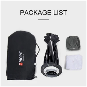 Triopo-kalportierbare Bowens Mount Softbox, Softbox mit Wabenraster, K90 Octagon Regenschirm, Softbox im Freien für Godox Jinbei Strobe, 90 cm 8 Hauptverkauf Tianbao Fyayao Lu - №8