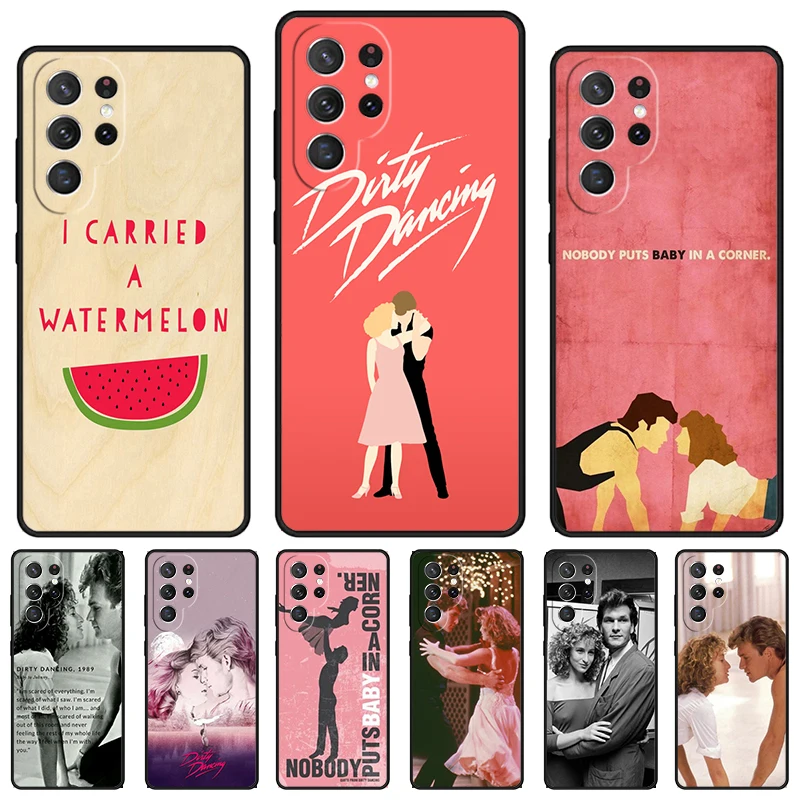 Dirty Dancing Movie Poster phone case For Samsung Galaxy S24 S23 S22 Ultra Note 10 20 Plus S8 S9 S10 S20 S21 FE Cover