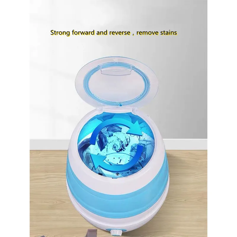 Semi-automatic Folding Electric Washing Machine Office Travel School Mini Portable Shoe Washing Machine
