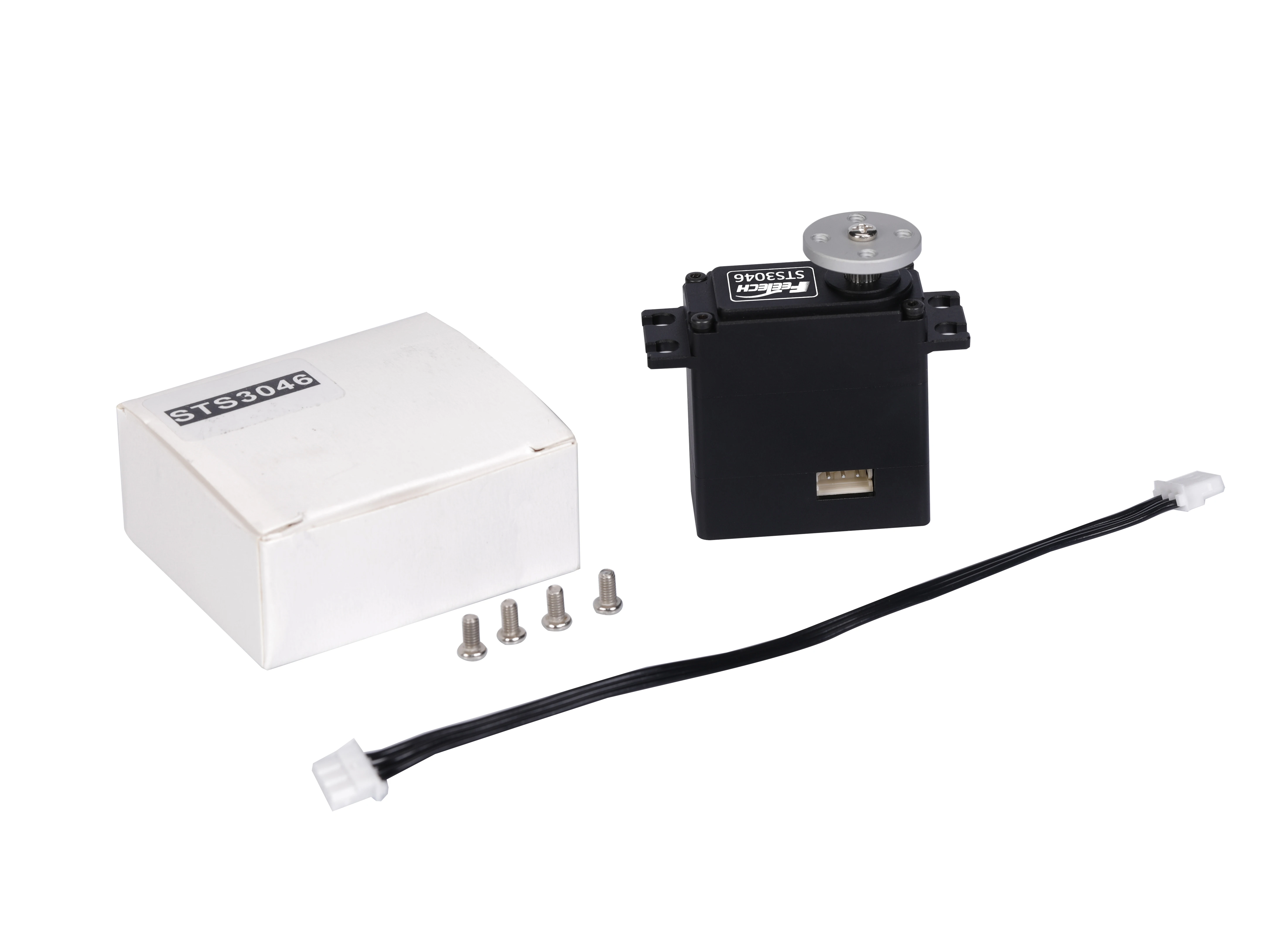 Feetech 	 STS3046 Крутящий момент 40 кг, положение вращения на 360 градусов, обратная связь, радиоуправляемый робот-сервопривод с магнитным энкодером