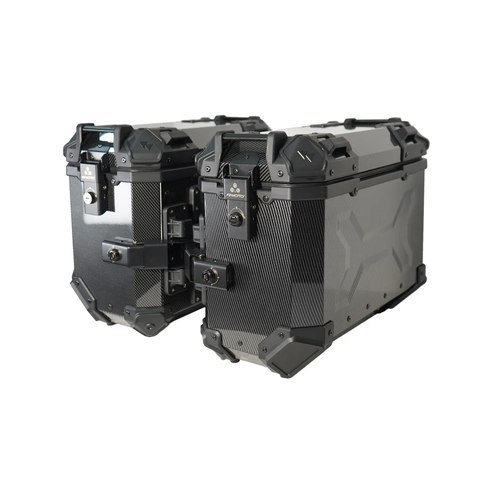 

STLF For 1250 Gs 1200 2018-2021 GS 1250 2021-2023 Aluminum Alloy Custom Box Side Rack Motorcycle Tail Boxes Side Pannier Box