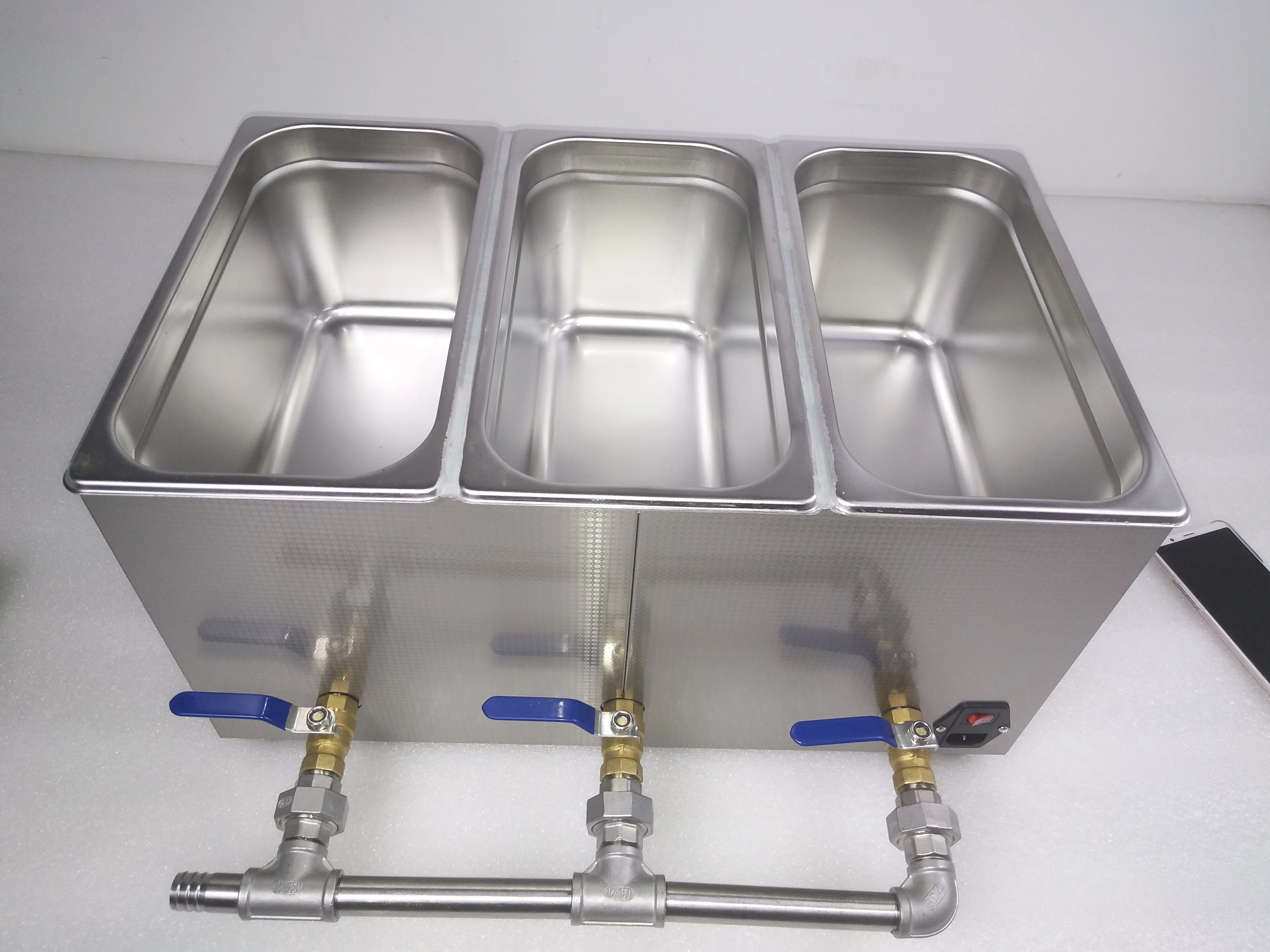 Multi-tank 6.5L Household Ultrasonic Cleaner Laboratory Chemical Appliance DIY Ultraosnic Cleaning Machine 40KHz 220V/110V