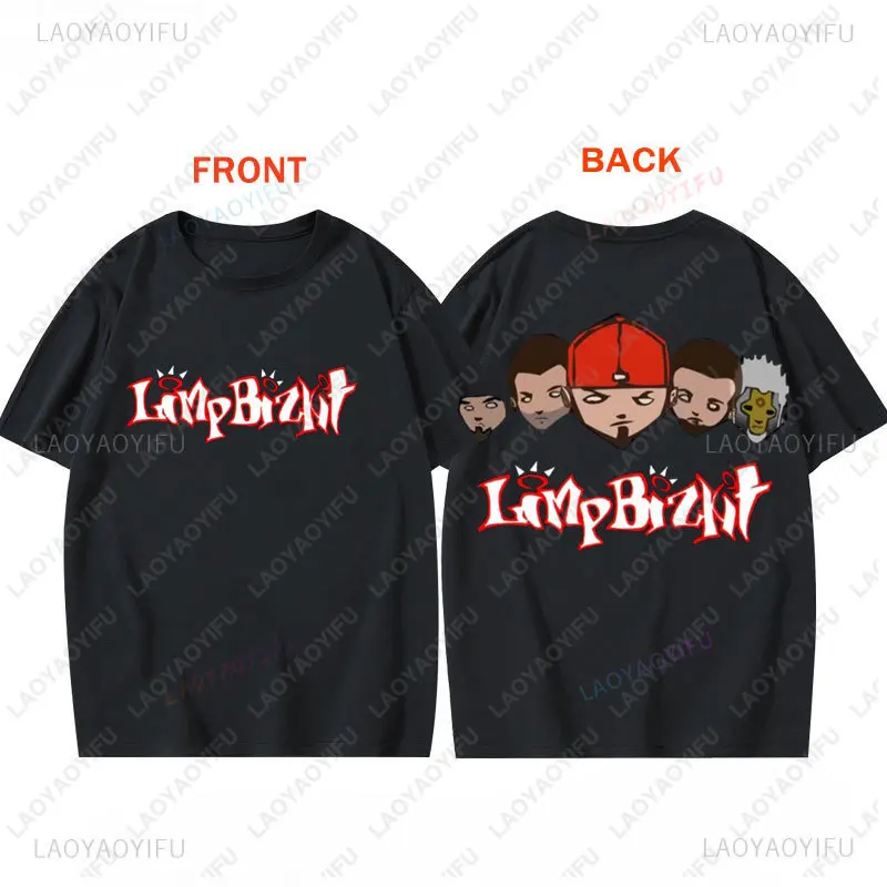 Playera Limp Bizkit Metal Classic Tour Band Music Albums Retro Vintage Rock Rap Camisetas Gráficas Novedad en Tops y Camisetas Camisetas para Hombre