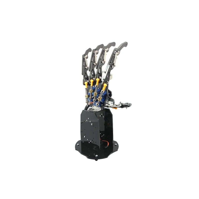 5 Dof Robot Vijf Vingers Robotica Kit Educatieve Metalen Mechanische Poot Voor Arduino Arm Linker En Rechter Diy Programmering Robot