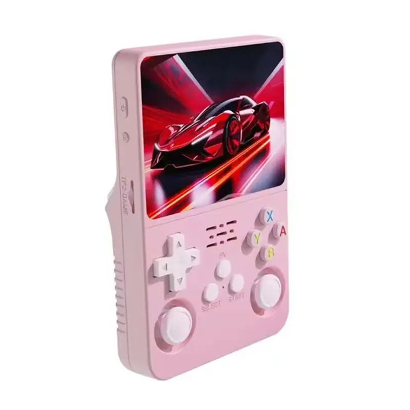 

Reliable~ R36S Retro Handheld Game Console 3.5Inch IPS Screen Video Game Console Dual 3D Joystick 3200Mah Battery