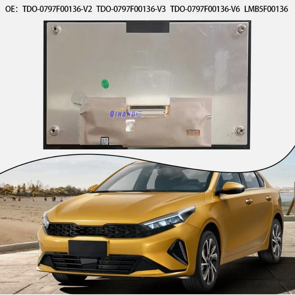 96160-H8290FHV 96160-H8690FHV 96130AT000 LCD Display with Touch Screen for KIA RIO Stonic Niro 2020-2023 Car Radio Navigation
