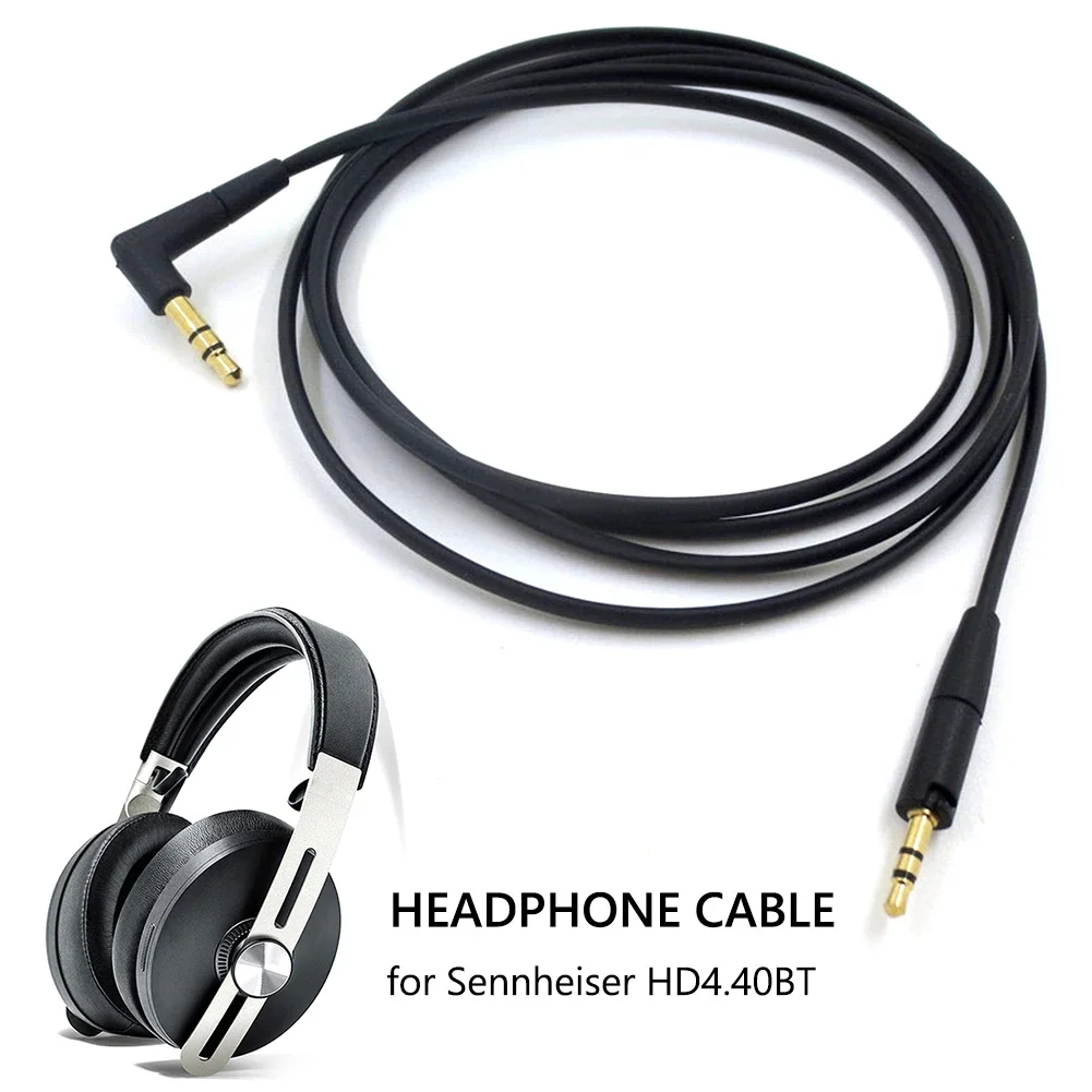 1-5 قطعة ل Sennheiser HD400S HD350BT HD450BT HD458BT HD4.40BT مومنتوم 3 HD4.30 استبدال سماعات كابل كابل الصوت #4