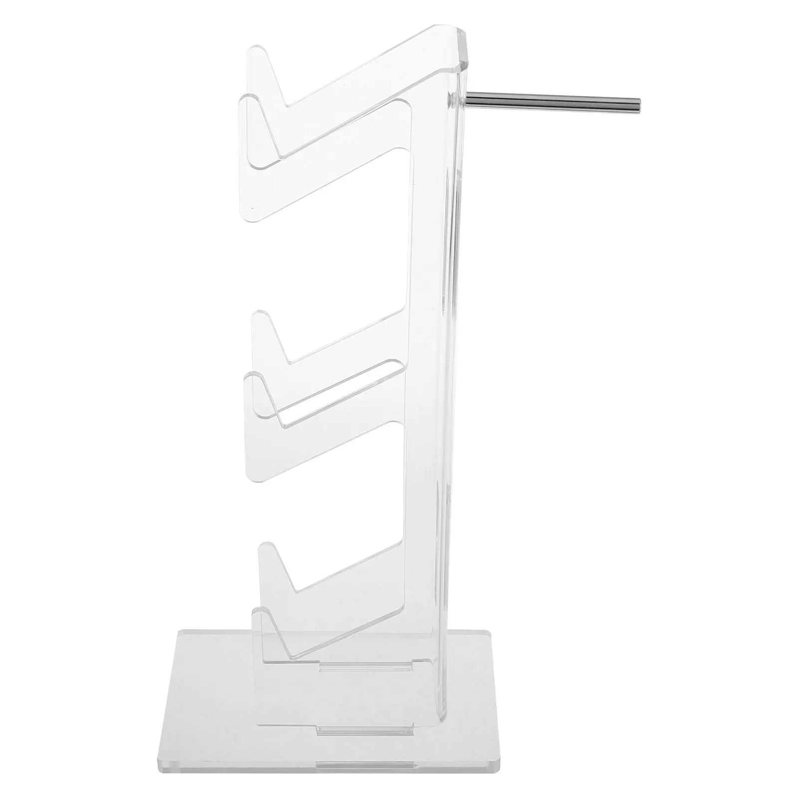 

Multilayer Acrylic Clear Game Controller Display Stand Organizer for Desk Headset Earphone Storage Rack Desk Headphone Stand