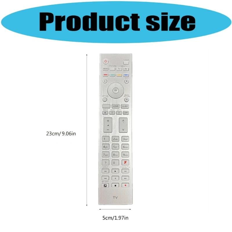 R1WD N2QAYA000153 جهاز تحكم عن بعد متوافق مع أجهزة التلفاز المتعددة، لا يتطلب برمجة #6