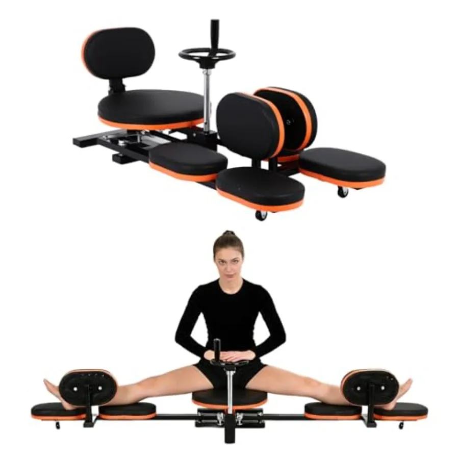 

Усиленный тренажер для растяжки ног (до 100 кг), регулируемый, для балета, танцев, йоги, домашних тренировок, с диапазоном движения 200°, прочный