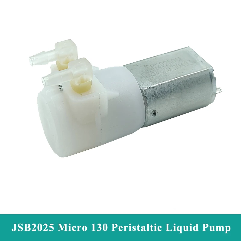 JSB2025 Mini 130 Peristaltic Pump DC 3V 3.7V 5V 6V Micro Self-priming Liquid Pump Floor Washer Water Pump Sweeping Robot Pump