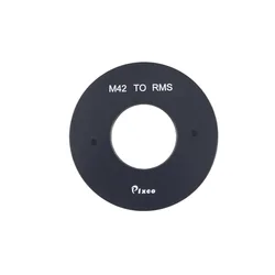 Pixco Mount Adapter Ring for RMS Microscope Objective to M42 Mount Thread Converter 20mm Thread