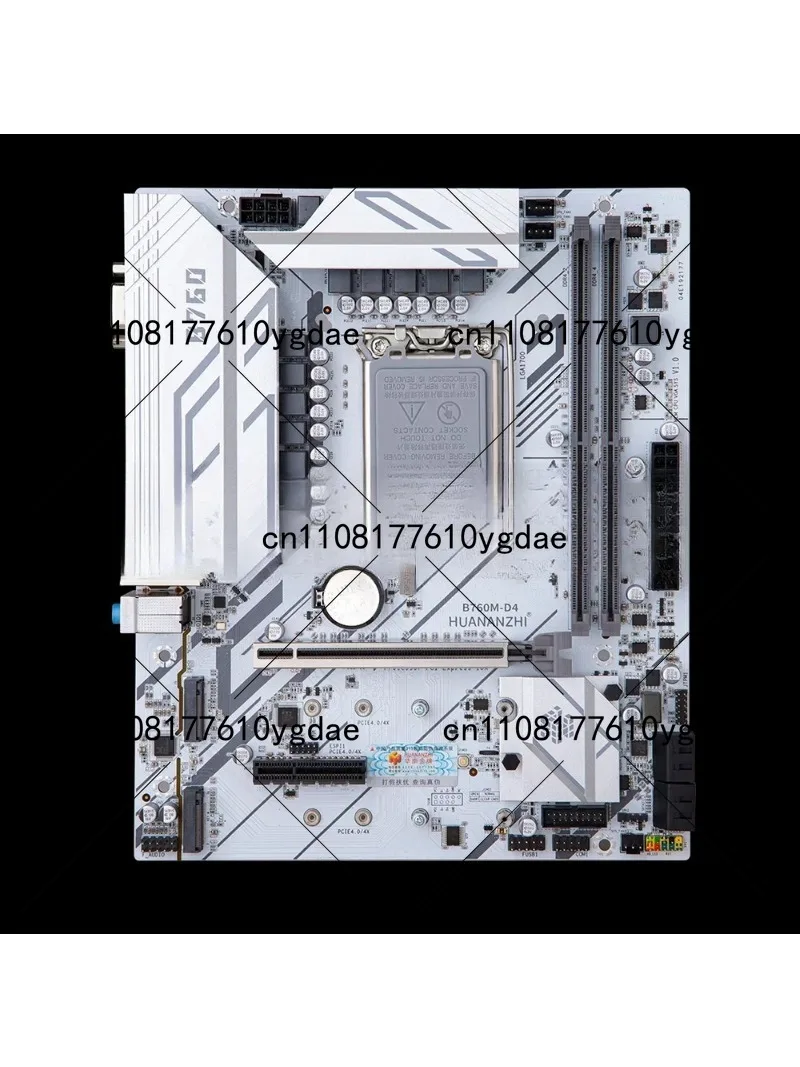 Kit de Placa Base B760M para Computadora de Escritorio – LGA 1700, Compatible con Core i5-12400F, Core i5-13600K, Sistema de Alto Rendimiento