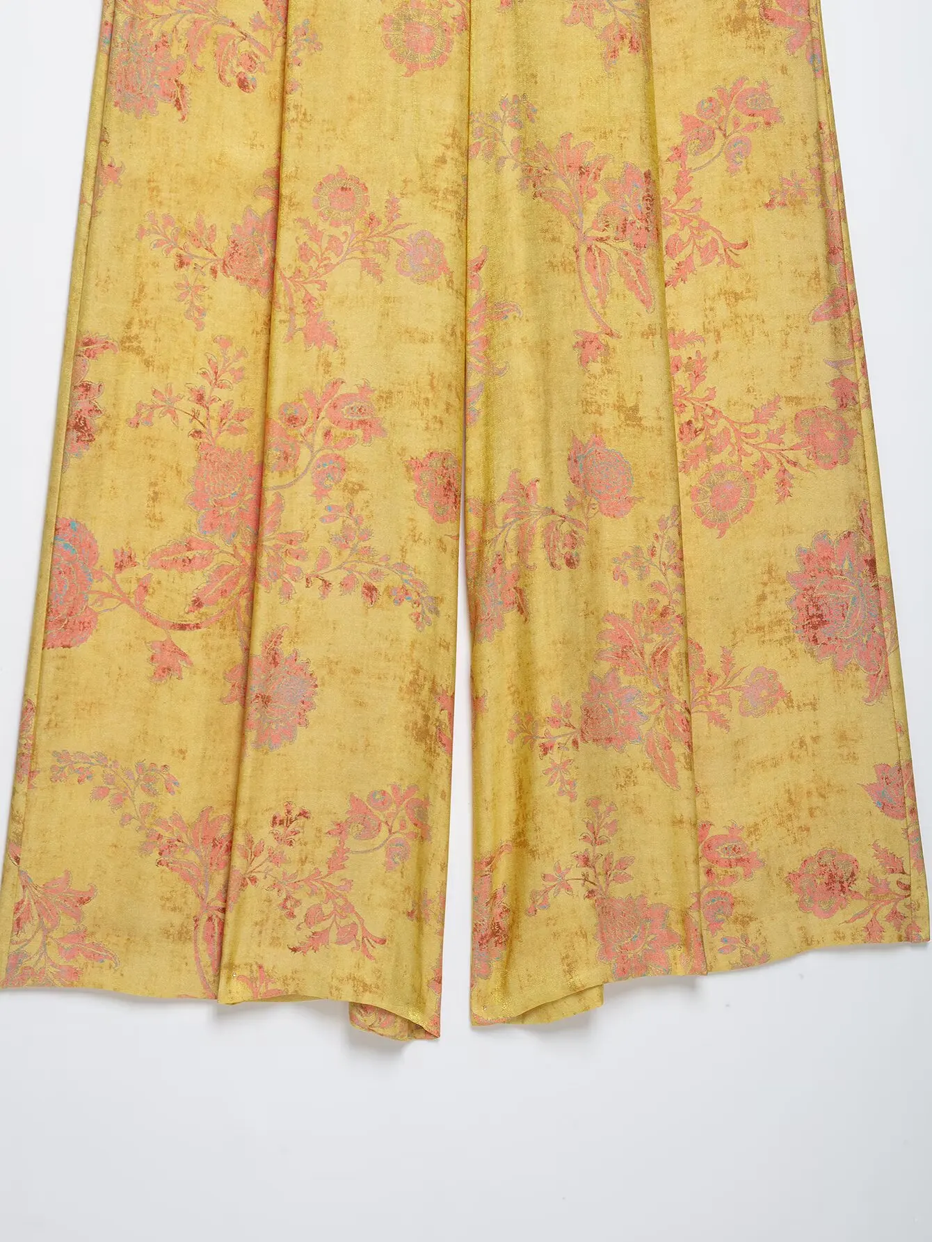2026 Damen Vintage Weites Hosen-Set im chinesischen Stil mit Stehkragen, Froschknöpfen, Langarmhemd und lockerer bedruckter Hose – Zweiteiliges Set – Detail 13