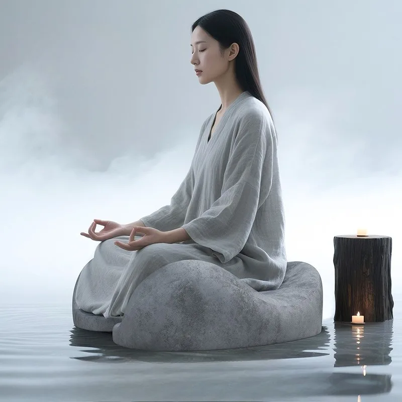 Soft Meditation Cushion Relaxing Yoga Cushion Bedroom Memory Foam Ergonomic Cushion Living Room Multifunctional Floor Cushions