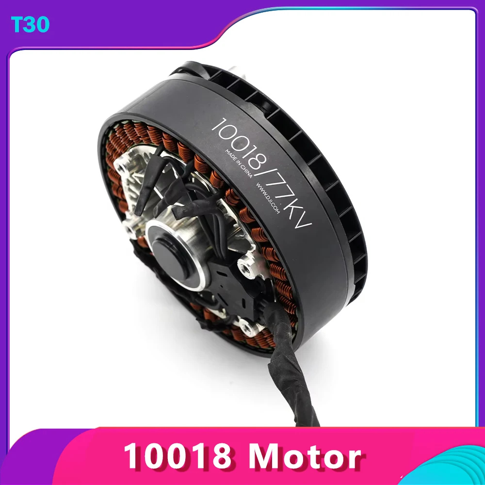 DJI T30 UAV 수리 부품용 10018/77KV 추진 모터 DJI Agras T30 부품 10018 모터 농업 드론 액세서리 새 제품