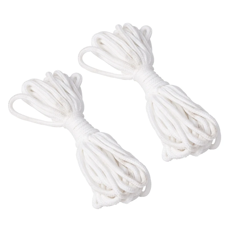 2pcs Self Watering Cotton Wick Rope 6mm Potted Plant Automatic Slow Releases Cord