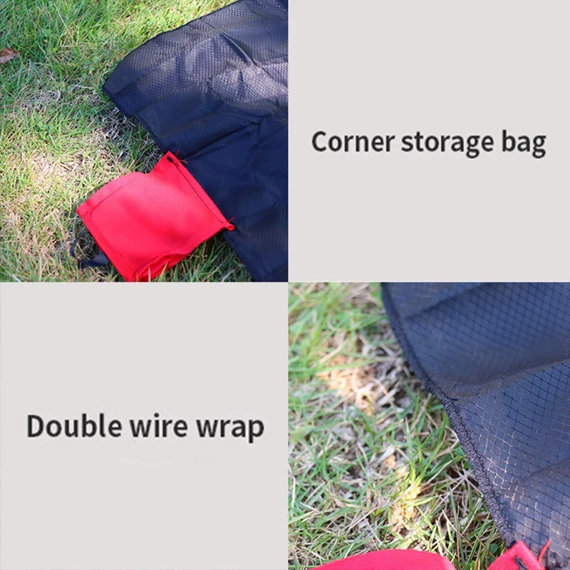 Picnic Mat Ultra-thin Moisture Resistant Waterproof Sandproof Mat Ultra Lightweight Foldable Portable Mat 70x110cm image 4