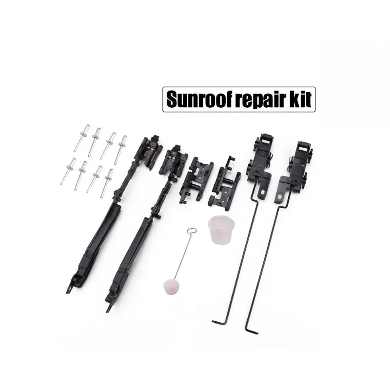 Sunroof Repair Kit 02ESR1201ABK compatible with Ford F150 Raptor Expedition Replacement Parts