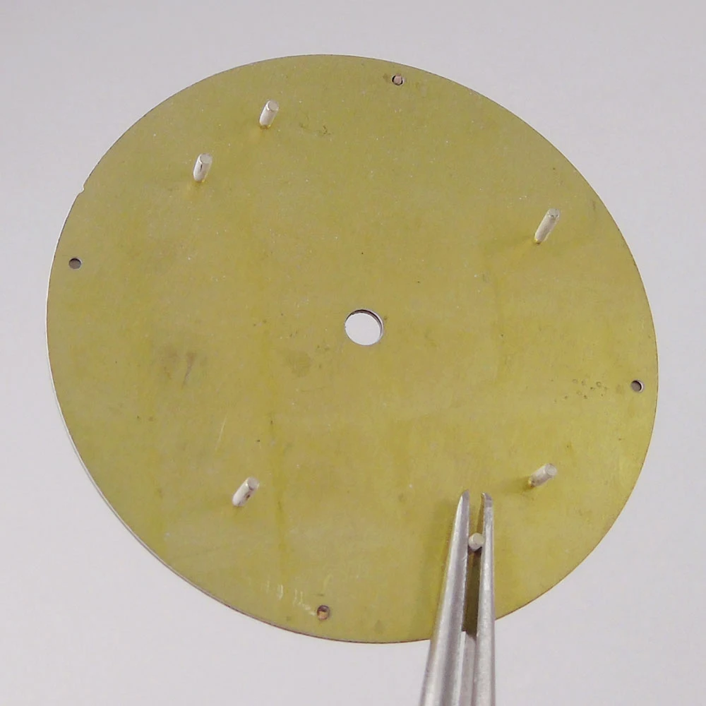 33,5mm Pilot uhr Zifferblatt für nh35 nh36 eta2824 pt5000 st2130 Feld Taucher Uhr Teile grün leuchtend nologo Stahl Zubehör