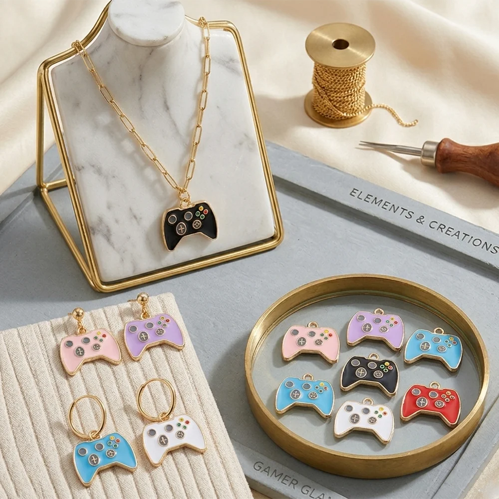 Набор из 15 милых эмалевых под – обзор и цена Jewelry Making Game