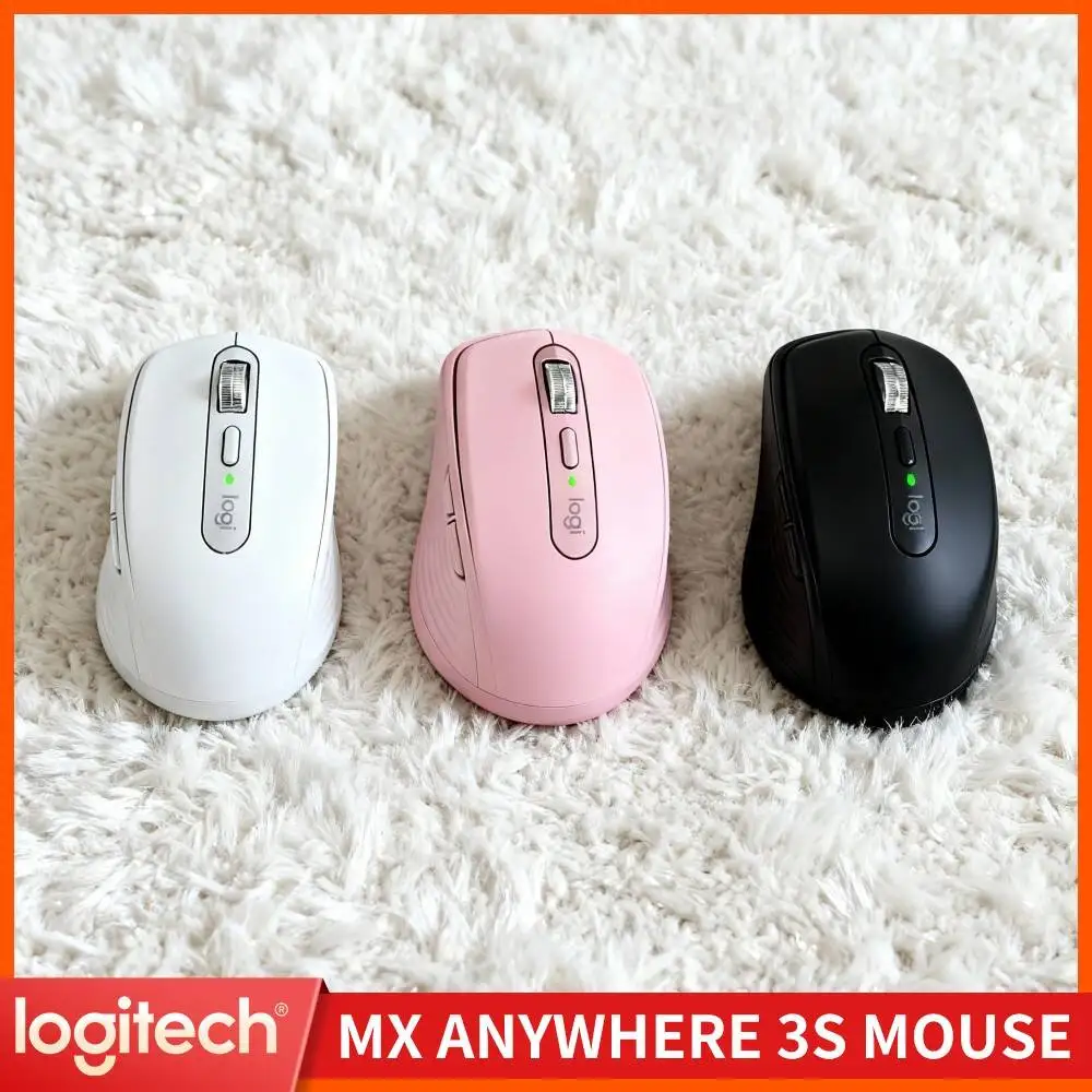 Logitech MX Anywhere 3S Wireless Mouse for Graphic Designers High Precision Multi-OS