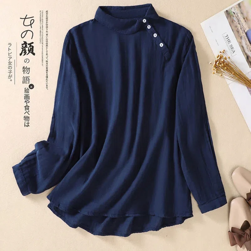 

Распродажа, оригинальные заказы, товары для хвоста, внешняя торговля, зимняя новая художественная однотонная японская рубашка с длинными рукавами, уменьшенный возраст