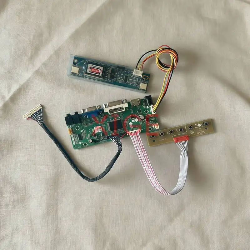 

Плата контроллера матрицы, совместимая с LM215WF1, LM215WF2, M215HW03, M215HW01, 1920*1080, HDMI+DVI+VGA, 2-CCFL, 1920x1080, LVDS-30Pin, DIY-комплект