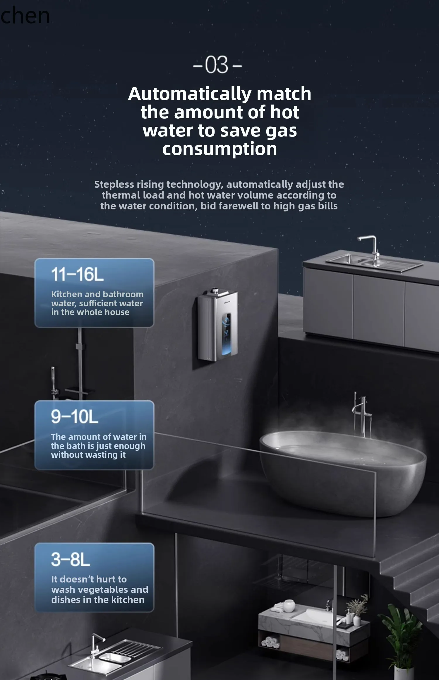 ZML แรงดันคงที่อุณหภูมิเครื่องทําน้ําอุ่นก๊าซธรรมชาติประหยัดพลังงานชั้นหนึ่ง