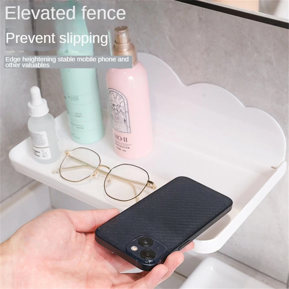 Bathroom Storage Rack Widely Used Foldable Storage Rack Home Storage Wall-mounted Storage Rack Punch-free Punch-free Bracket