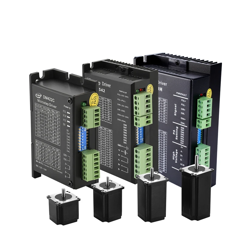2MD320 Stepper Motor Driver IC 2 Phase DC12-36V 0.25-2A Pulse + Direction Control 50W CE RoHS Certified for 3D Printer CNC