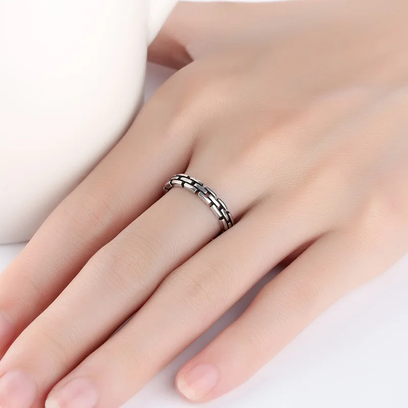 QMCOCO Silver Color Rings Charm Women Simple Classic Party Jewelry Decorative Fittings Fashion Punk For Woman Jewelry Gifts